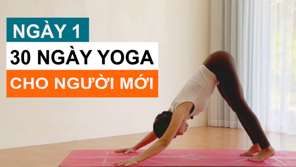 NGÀY 1 - 30 NGÀY YOGA CHO NGƯỜI MỚI